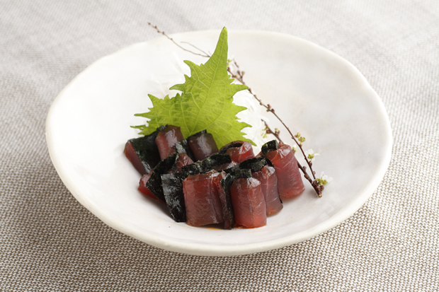 Wasabi & Soy source Dipped Tuna with Nori