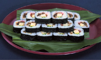 Rouleaux sushi fins