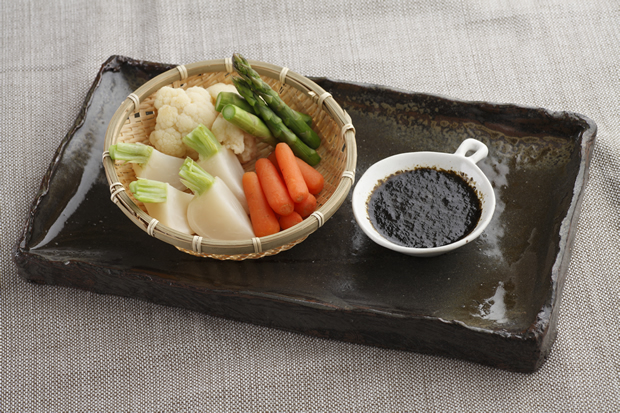 海苔バターディップ 温野菜添え